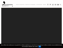 Tablet Screenshot of choregraphesassocies.org